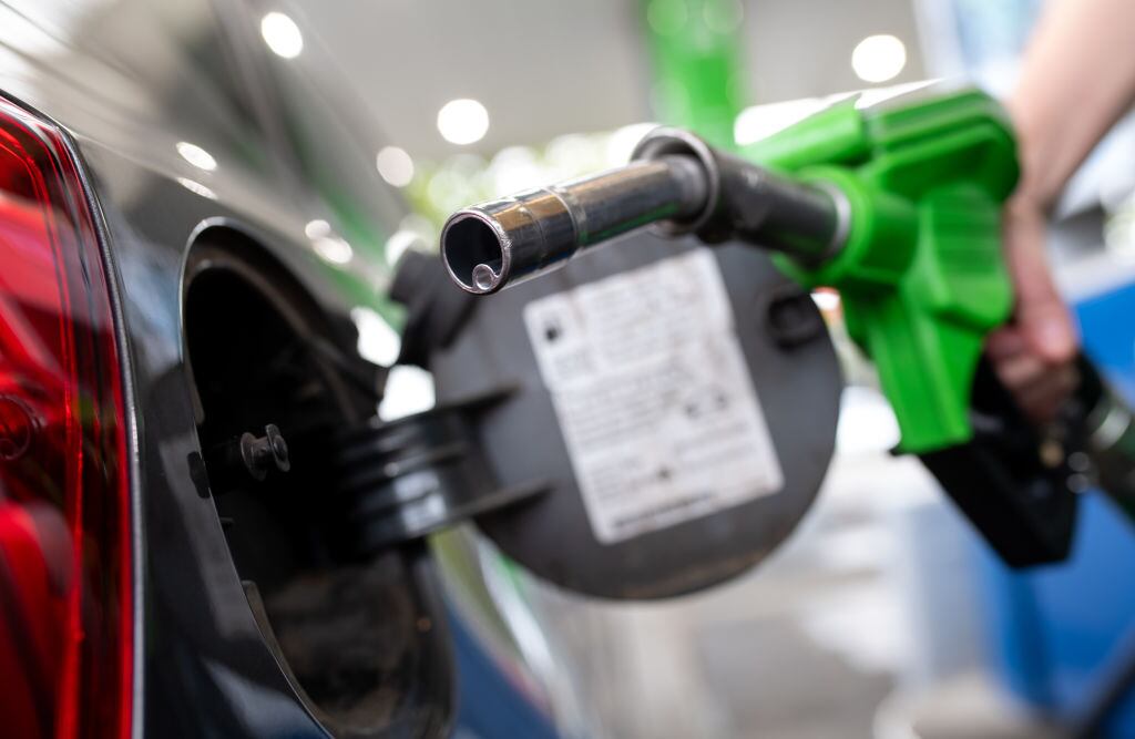 Imagen de venta de combustible derivado del petróleo en Alemania