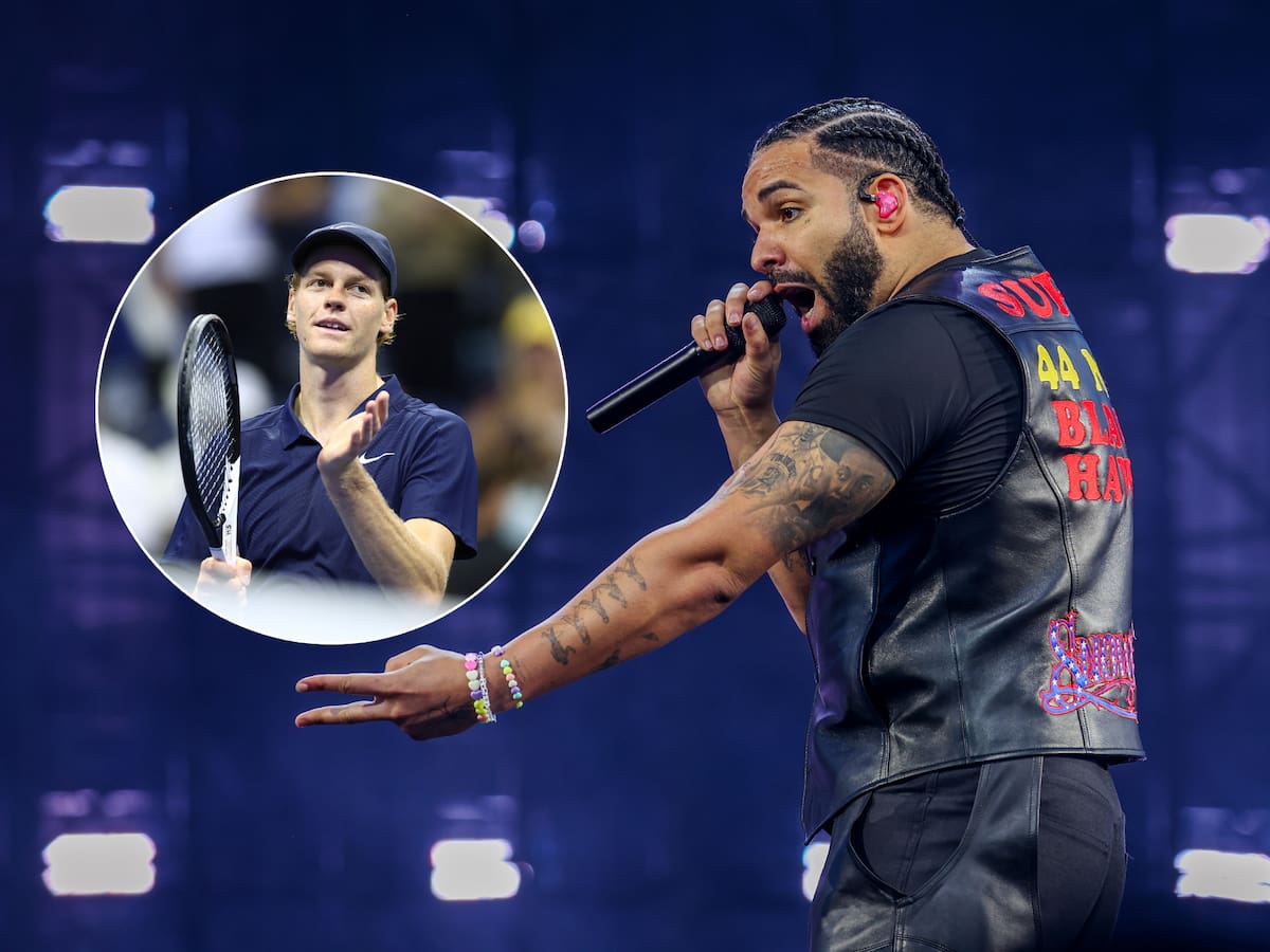 Apostó 300 mil dólares: el millonario botín que se llevará Drake si Sinner sale campeón del US Open