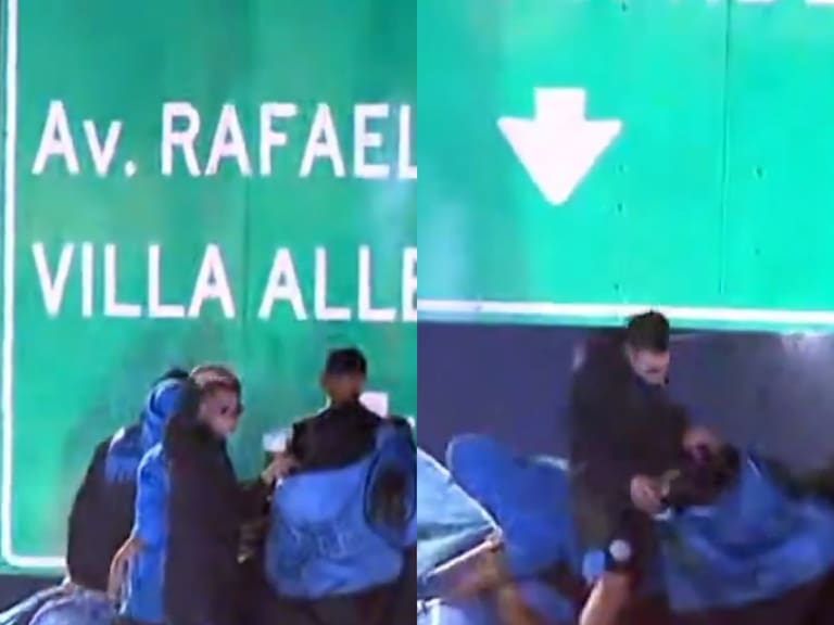 El tremendo blooper de futbolista de Belgrano en celebración del título que dio la vuelta al mundo: “¡Agachate!"