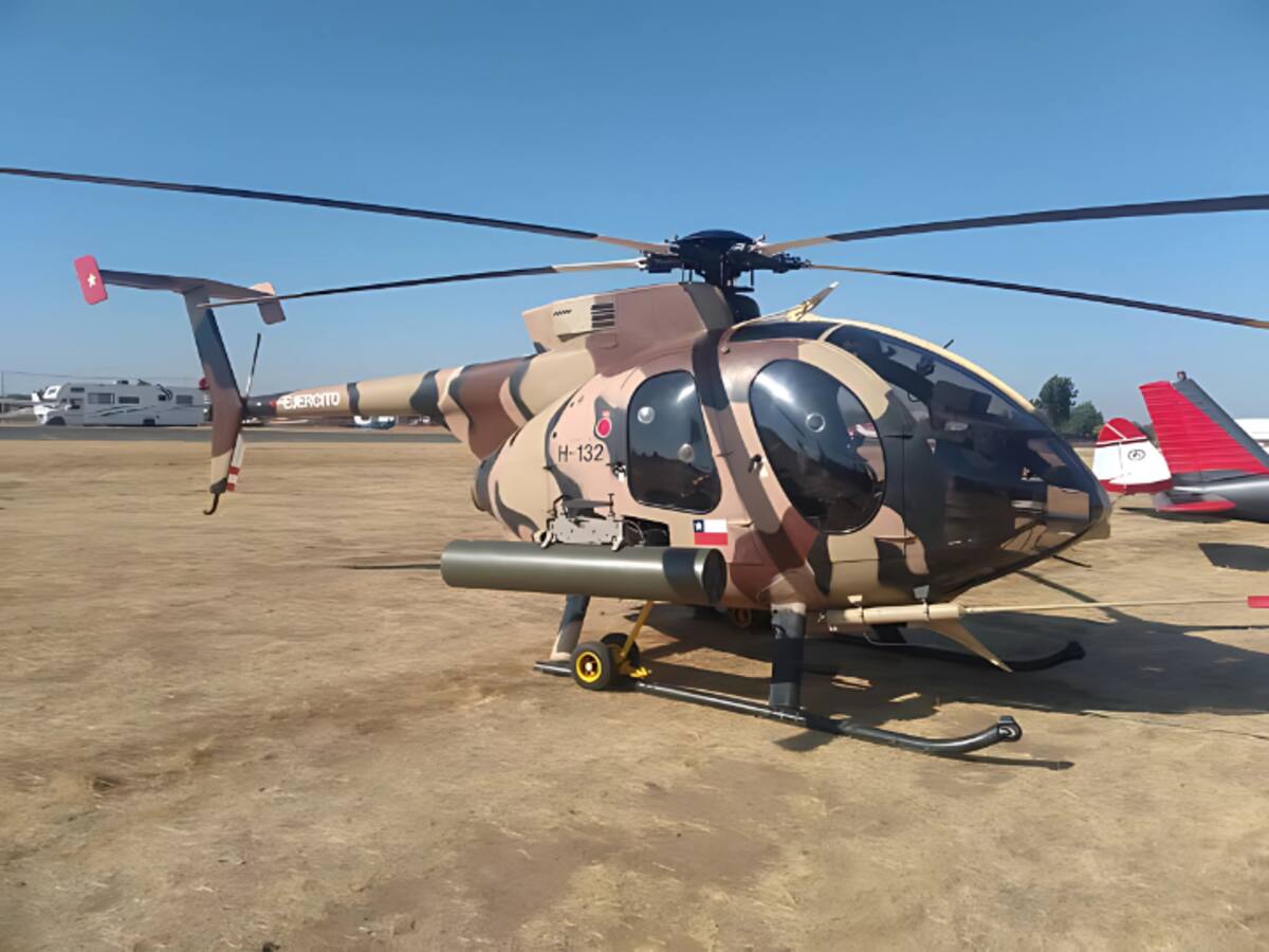 Helicóptero militar aterriza de emergencia en La Araucanía sin dejar heridos: iban cuatro personas a bordo