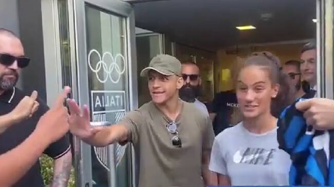 Alexis Sánchez en el inter