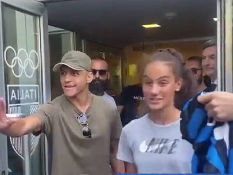 Alexis Sánchez en el inter