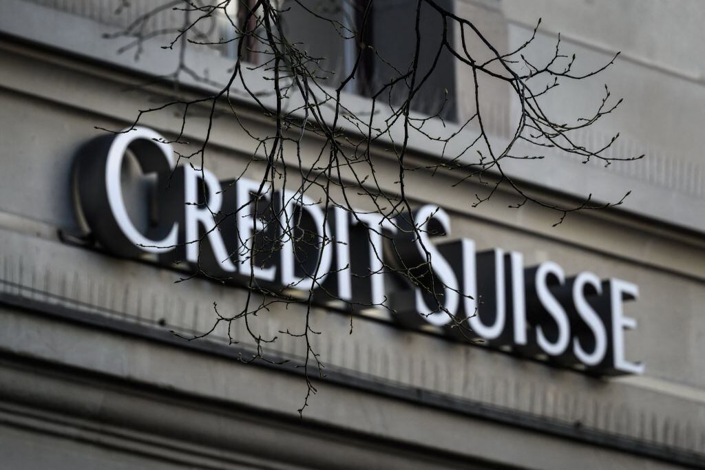 Imagen de la sede central del banco Credit Suisse en Zurich
