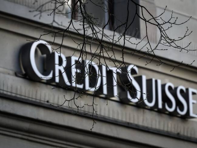 Imagen de la sede central del banco Credit Suisse en Zurich