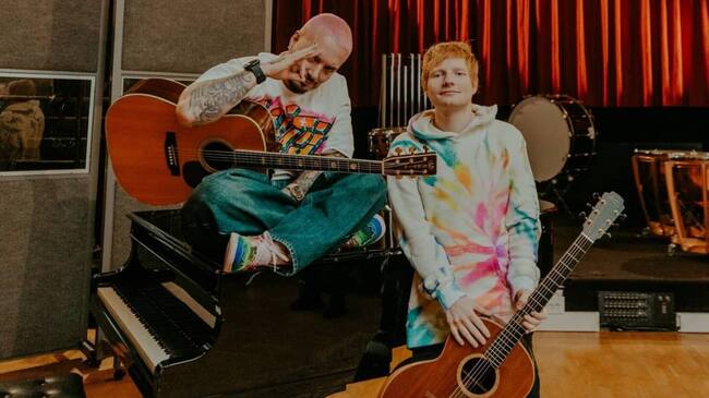 J Balvin y Ed Sheeran