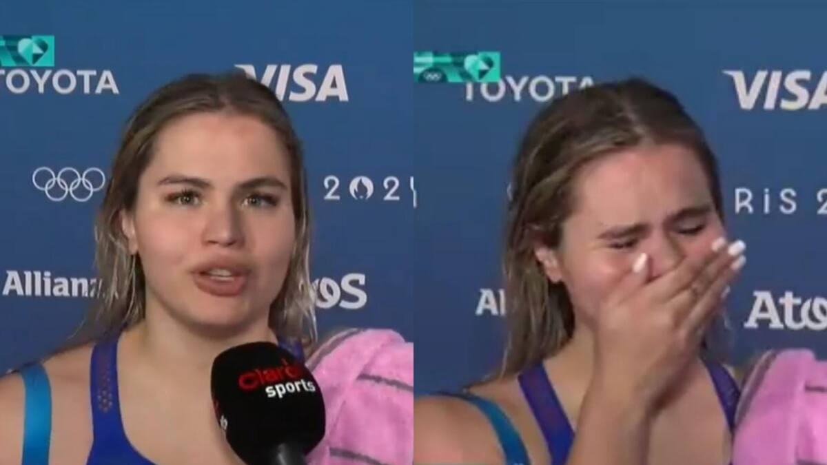 Nadadora paraguaya de 20 años se retira de la actividad tras competir en París 2024: entre lágrimas explicó su decisión