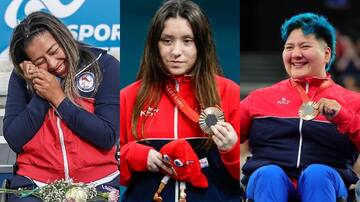 La emoción de Wollermann, Pérez y Serrano tras volver a Chile con medallas paralímpicas: “Valió la pena todo el sacrificio”