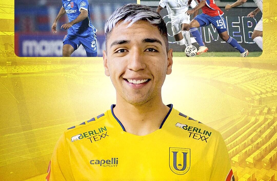 Un azul menos: Universidad de Concepción confirmó el fichaje de Renato Cordero | X: @FutbolUdeC