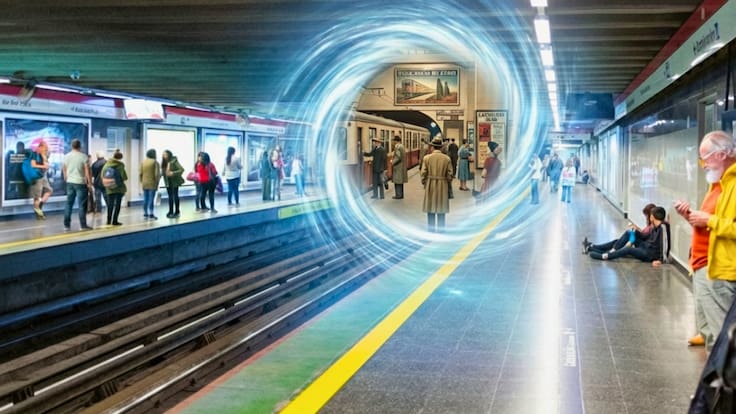 Investigador chileno lanza alocada teoría: Estación del Metro de Santiago sería máquina del tiempo hacia los 50