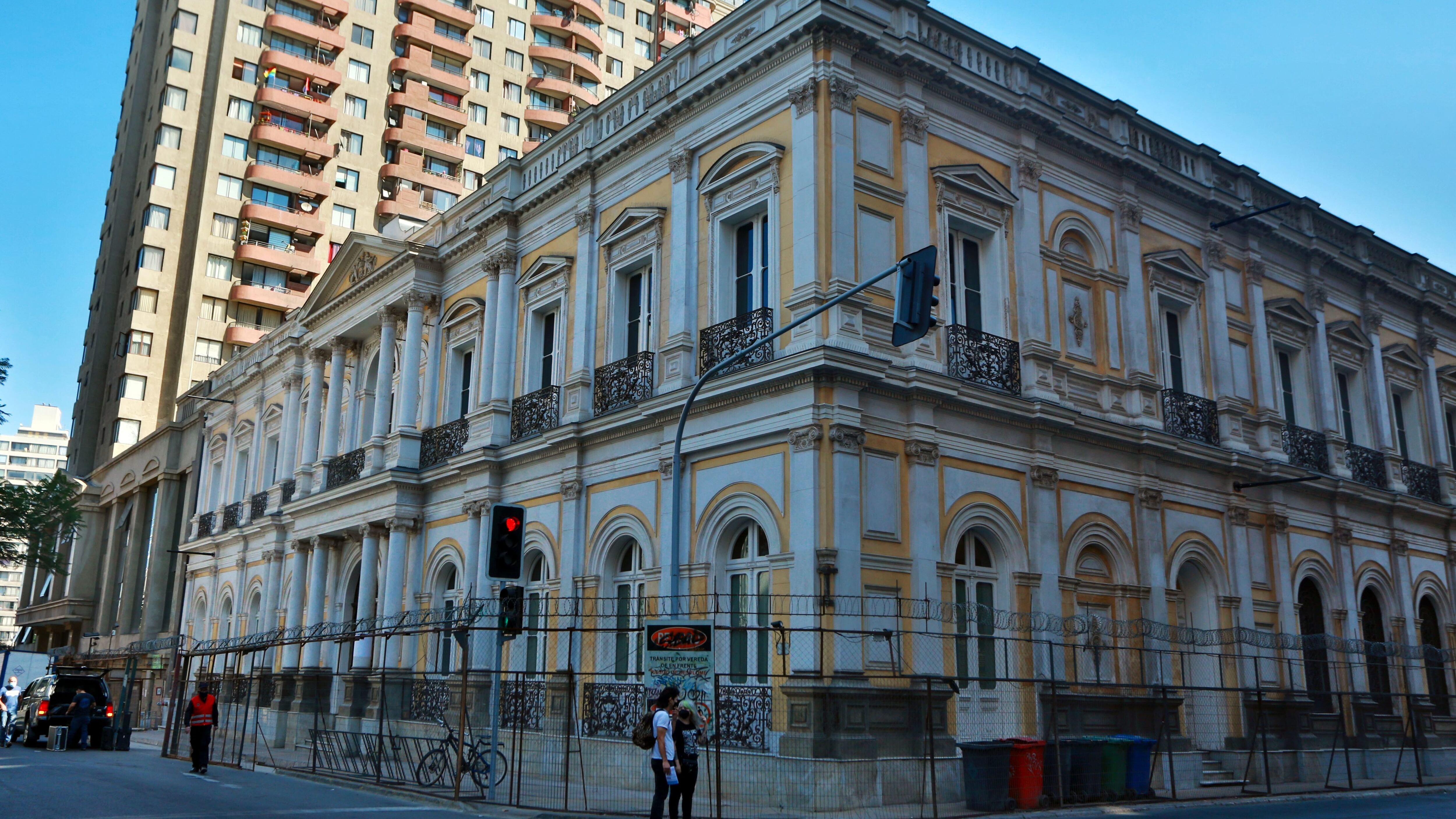 Palacio Pereira donde trabajará la Convención Constitucional