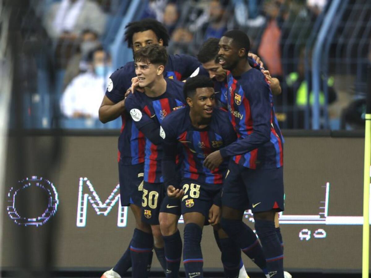 Barcelona le pasó por encima al Real Madrid y se quedó con la Supercopa de España