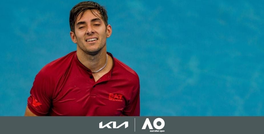 Cristian Garín ya tiene rival para la primera ronda del Abierto de Australia