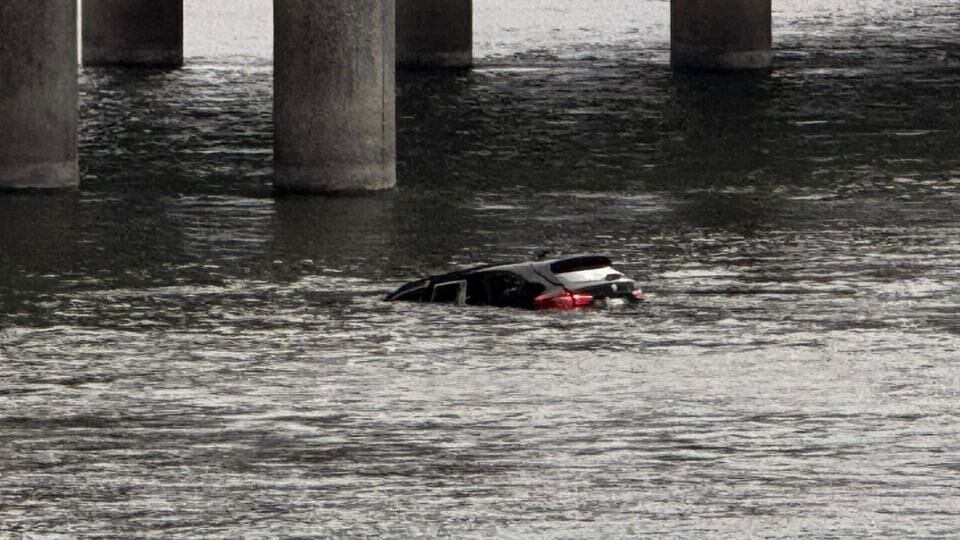 Accidente en puente Llacolén