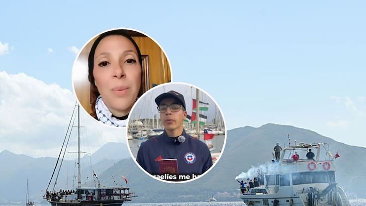 “Nos han secuestrado”: el mensaje de Carolina Eltit y Víctor Chanfreau tras ser interceptados mientras iban rumbo a Gaza