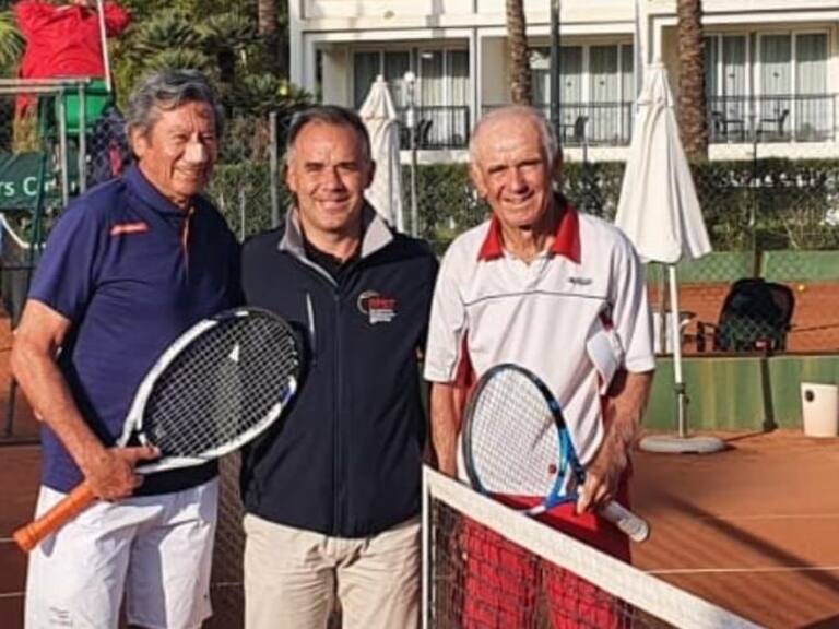 Tenista chileno Jaime Pinto se coronó campeón mundial en el Campeonato Súper Seniors