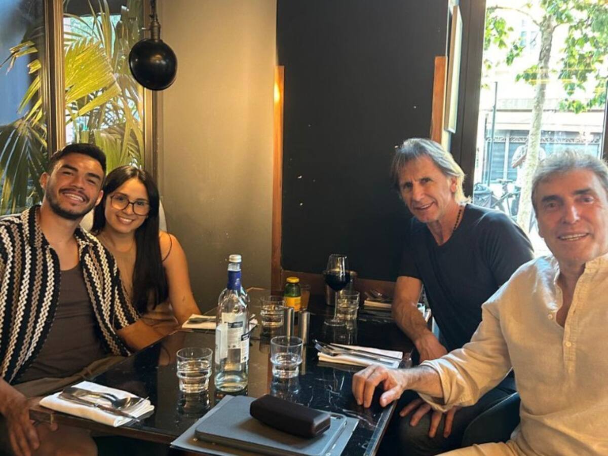 Ricardo Gareca sumó otra visita en su gira por Europa: el DT de La Roja se reunió con Gabriel Suazo