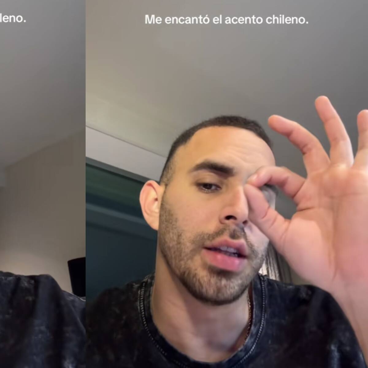 “Me encantó”: tiktoker puertorriqueño se vuelve viral al expresar su sorpresa por el acento chileno