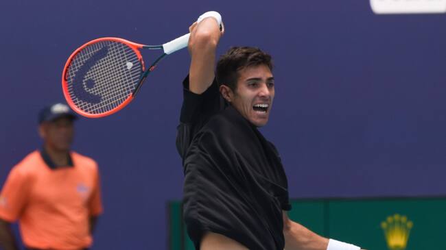 Cristian Garin ya palpita la tercera ronda de Miami contra Tsitsipas: "En estos torneos me gusta jugar contra jugadores como él"