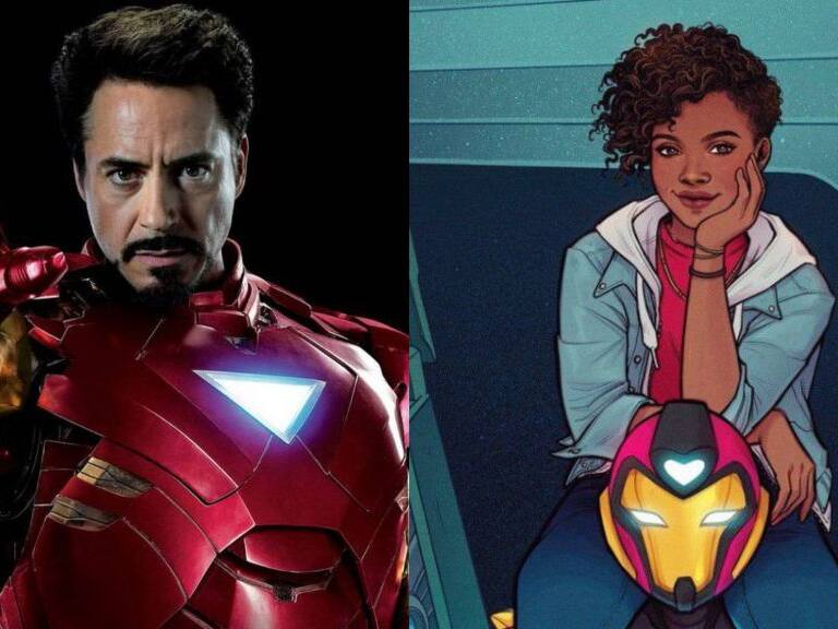 Robert Downey Jr - Iron Man - Ironheart Riri Williams - Marvel
