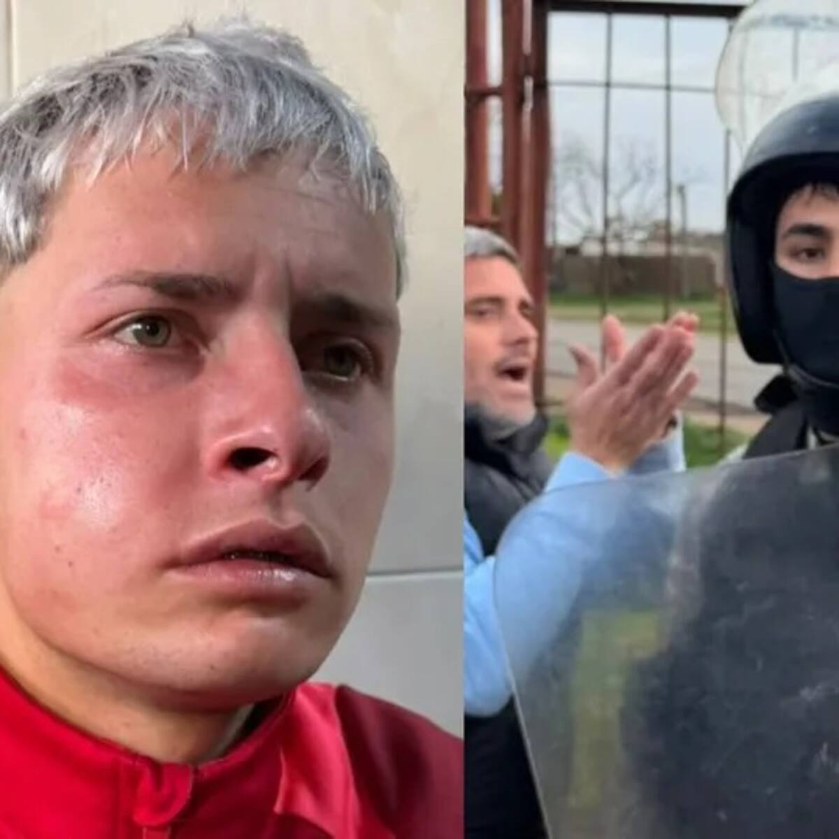 Jugador fue agredido por un policía: suspenden el fútbol uruguayo tras graves incidentes en partido de Segunda División