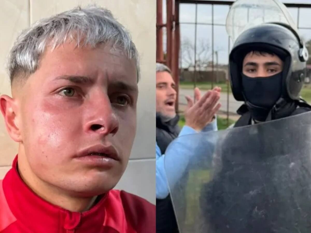 Jugador fue agredido por un policía: suspenden el fútbol uruguayo tras graves incidentes en partido de Segunda División