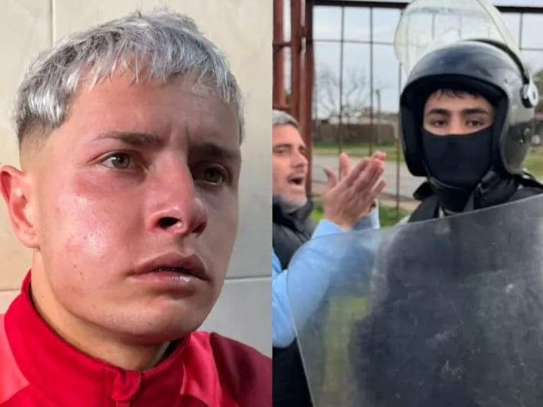 Jugador fue agredido por un policía: suspenden el fútbol uruguayo tras graves incidentes en partido de Segunda División