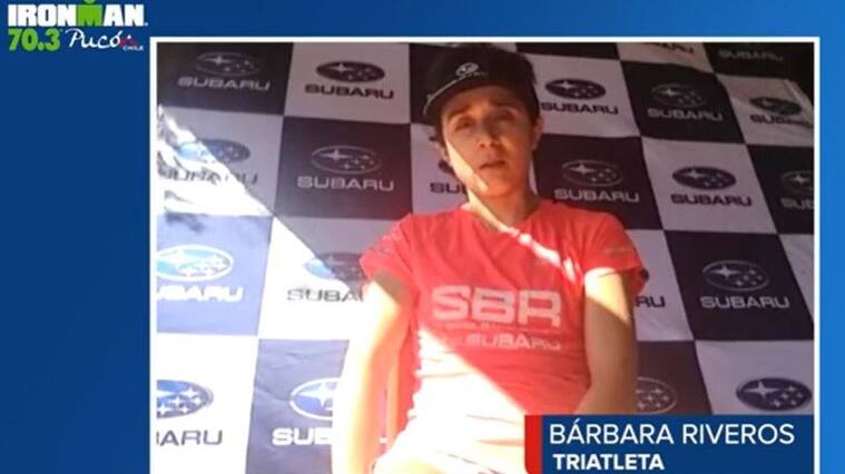 Las explicaciones por las que Bárbara Riveros puede competir en el Ironman 70.3 de Pucón sin estar vacunada