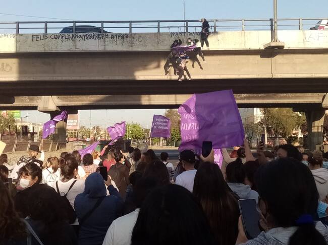 protesta habitacional en Rotonda Grecia