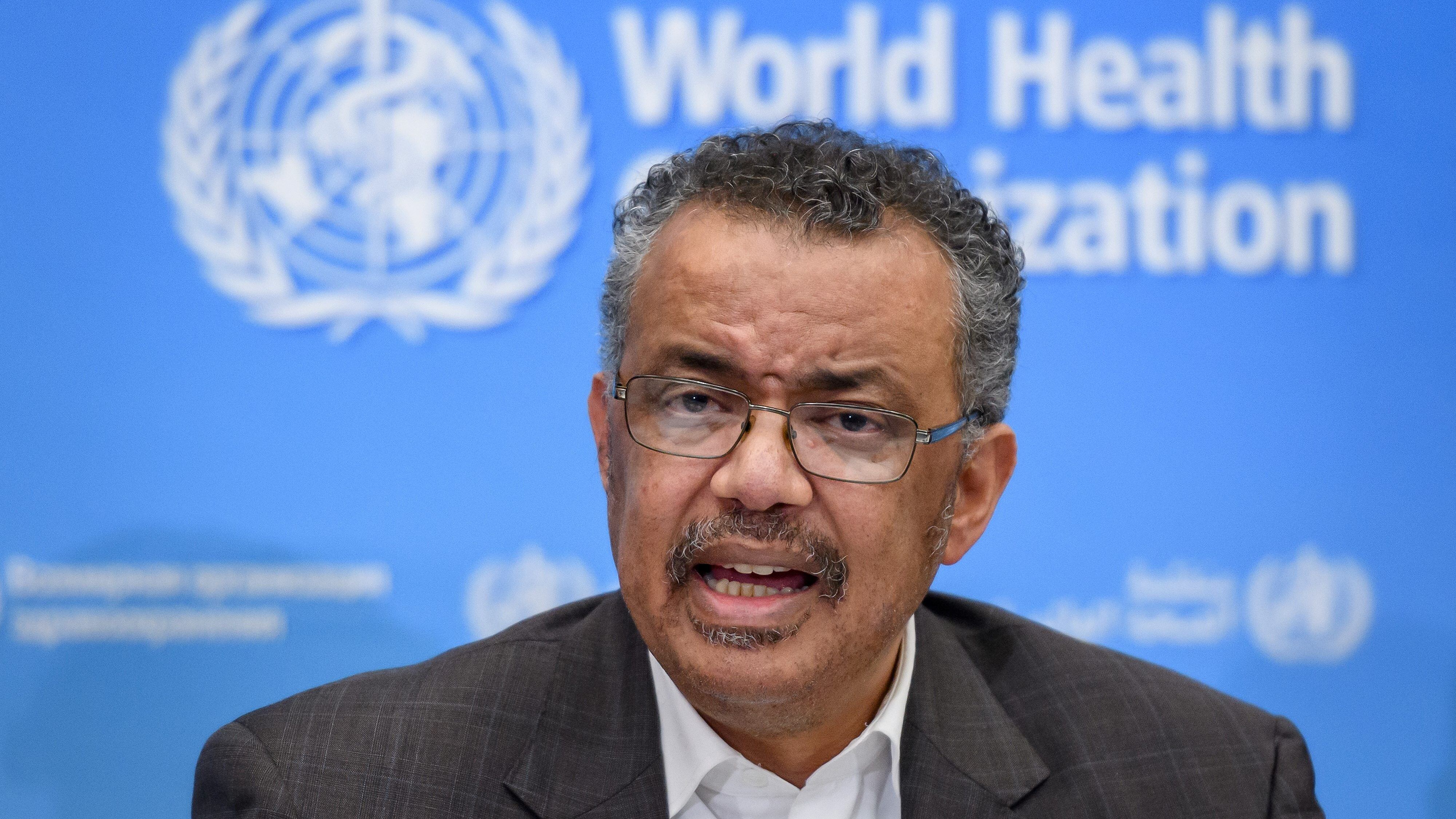 El director general de la OMS Tedros Adhanom Ghebreyesus