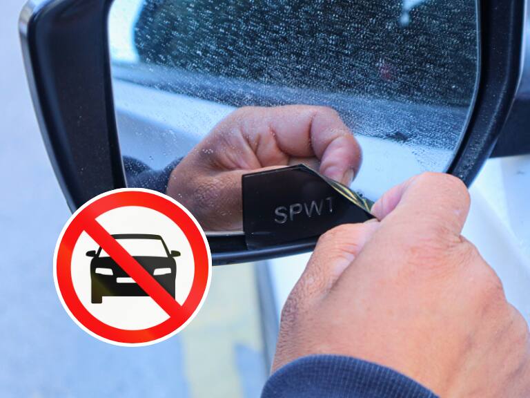 Cuenta regresiva para el grabado de patentes en vidrios y espejos: la lista de vehículos que NO debe hacerlo en Chile