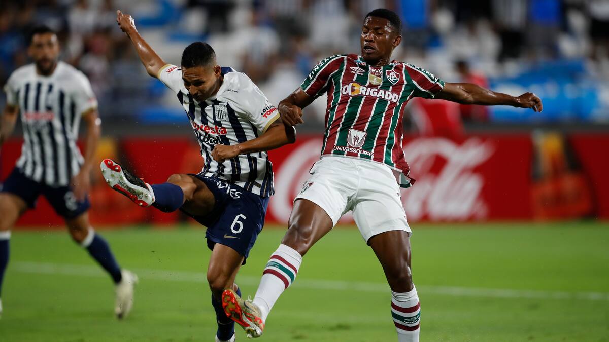 Toma nota Almirón: Alianza Lima y Fluminense empataron en un intenso encuentro por Copa Libertadores