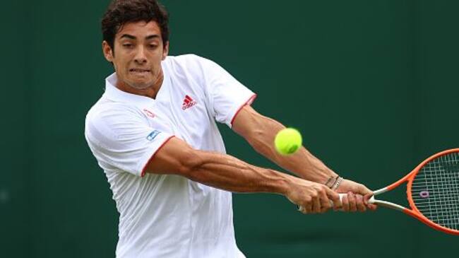 Cristián Garín en Wimbledon