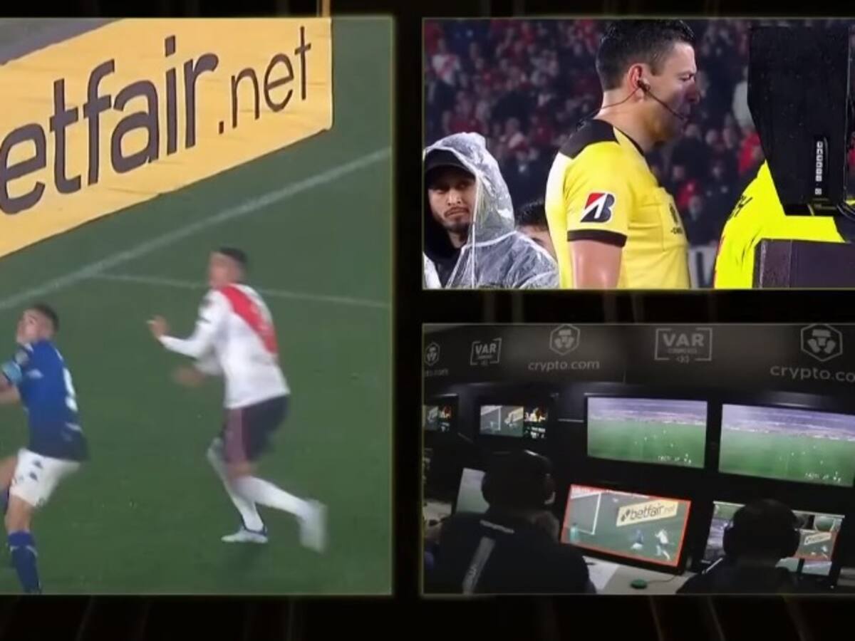 Audio del VAR revela que Roberto Tobar sí quiso cobrar el tanto anulado a River Plate: «Para mí es gol»
