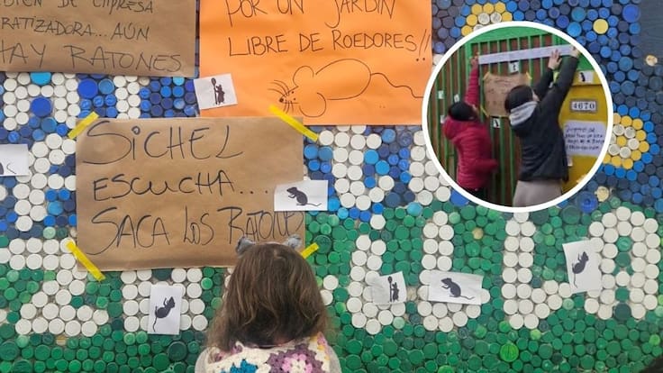 Jardín infantil de Ñuñoa cumple 21 días cerrado por presencia de ratones: apoderados protestan exigendo soluciones