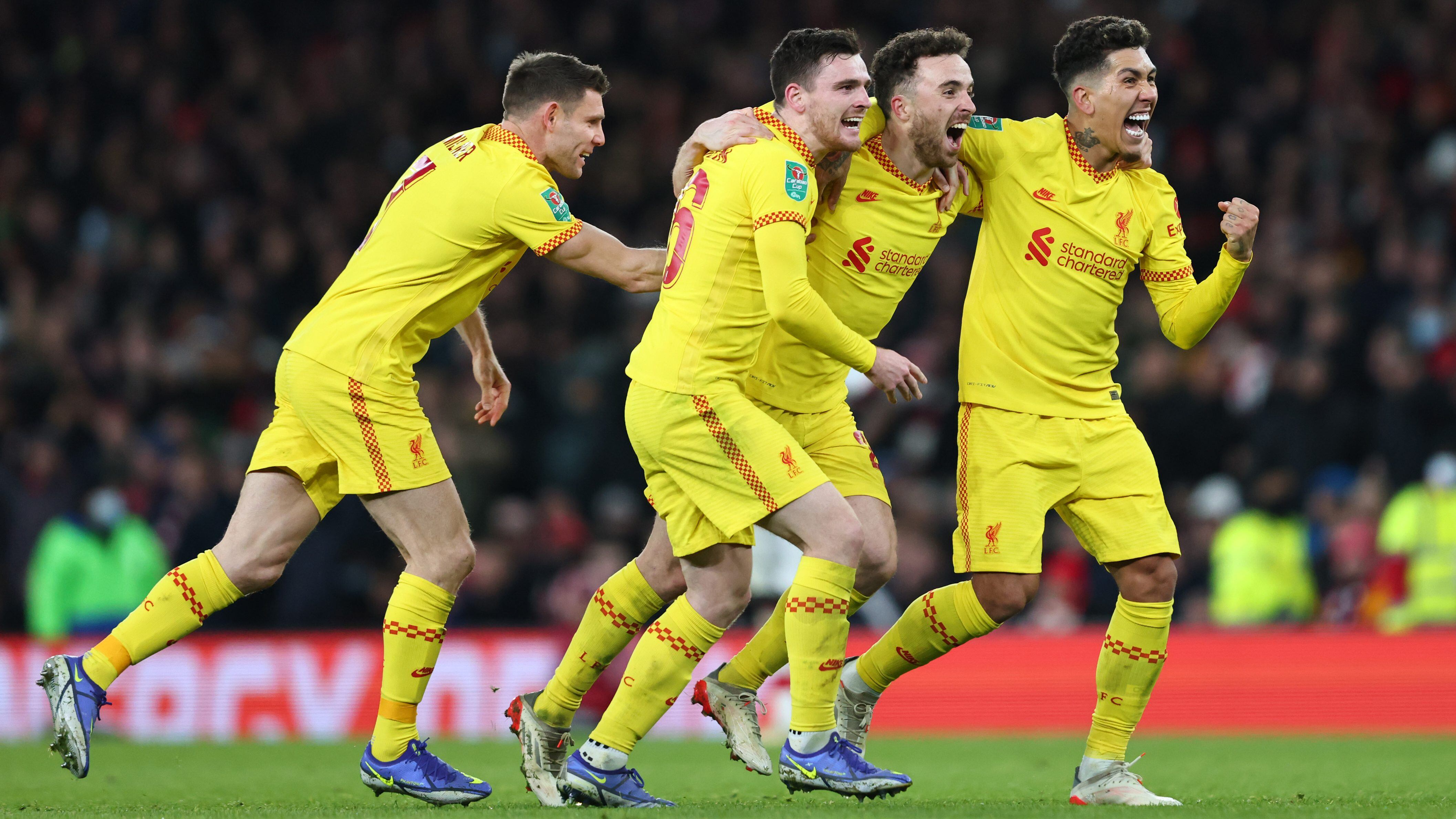 Liverpool Arsenal EFL Cup