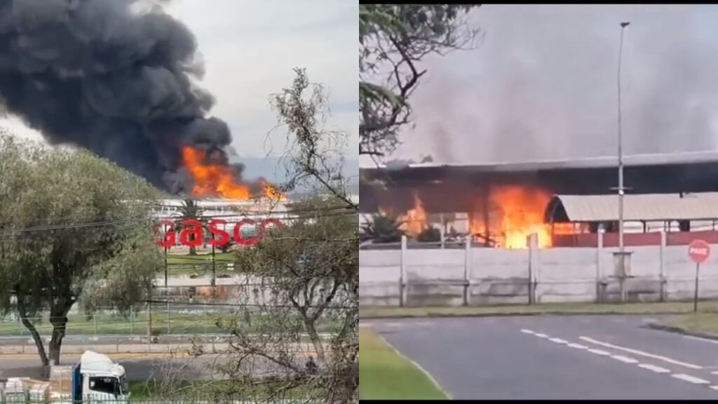 Incendio en Maipu
