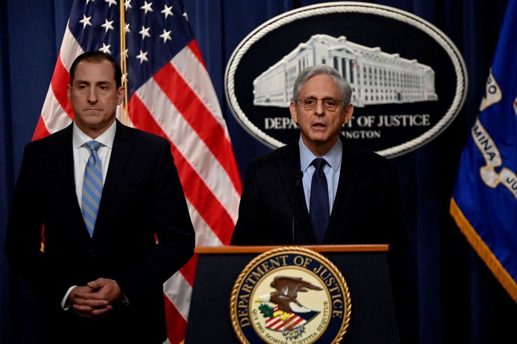 El Fiscal general Merrick Garland habla del caso papeles secretos en manos de Joe Biden