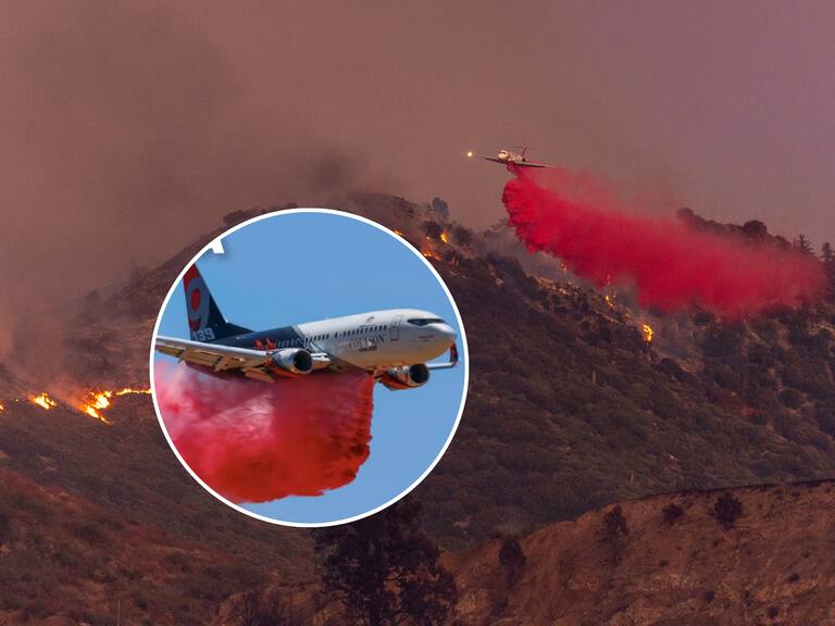 Estará operativo por 100 días: así es el avión Boeing 737 “Fireliner” que recibió Chile para el combate de incendios forestales