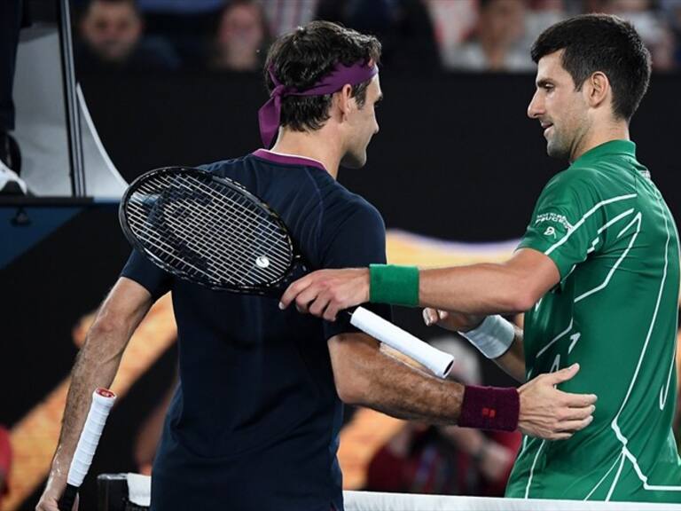 Novak Djokovic alcanzó la final del Abierto de Australia tras vencer a Roger Federer