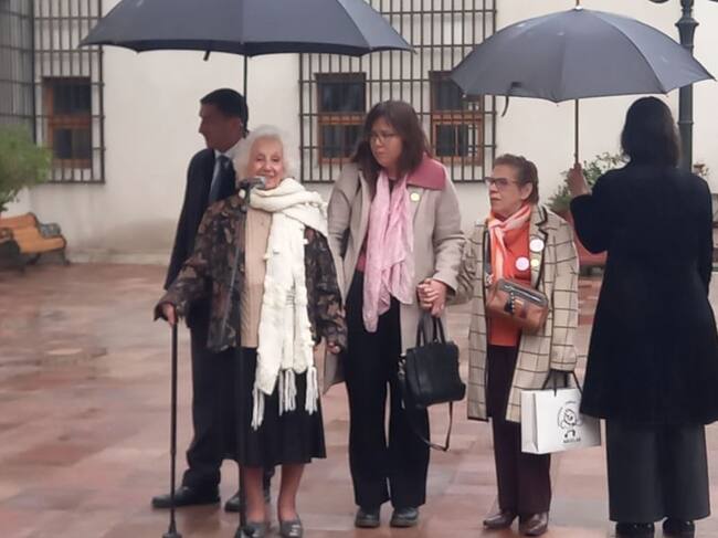 Abuelas de la Plaza de Mayo en La Moneda