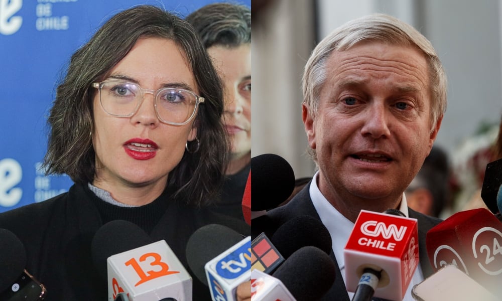 Agencia Uno | La ministra vocera de gobierno, Camila Vallejo, y José Antonio Kast