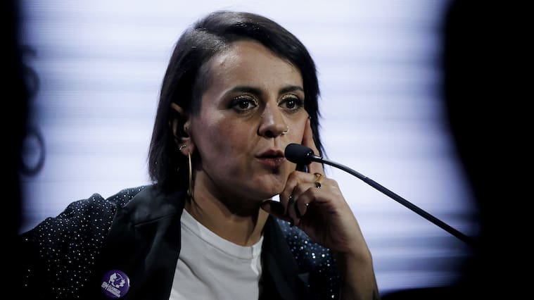 26 DE FEBRERO DE 2019/VIÑA DEL MARConferencia de prensa de Jani Dueñas luego de su presentacion en la tercera noche de la versión 60 del Festival Internacional de la Canción de Viña del Mar 2019, realizado en el anfiteatro Quinta Vergara.
FOTO: LEONARDO RUBILAR CHANDIA/AGENCIAUNO