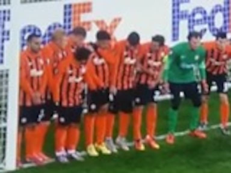 Shakhtar Donetsk evitó gol con sus once jugadores bajo el arco