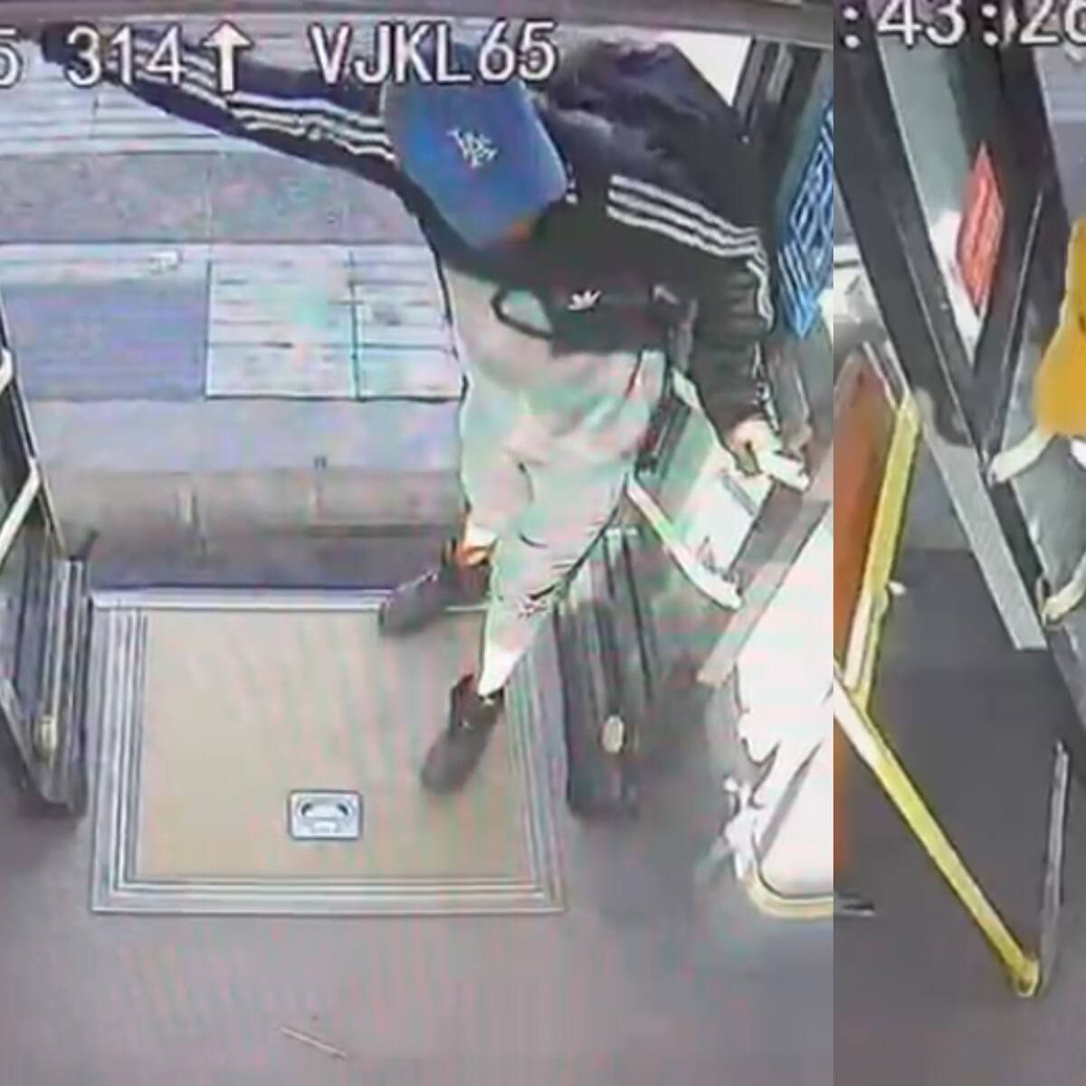 Caen dos miembros de “Las Gárgolas” tras asaltar a pasajeros de un bus RED en San Joaquín