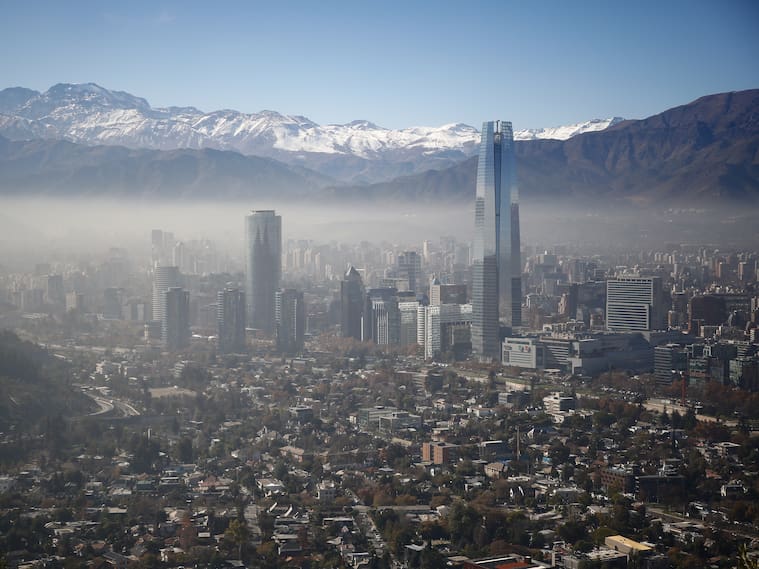 Contaminación atmosférica Santiago