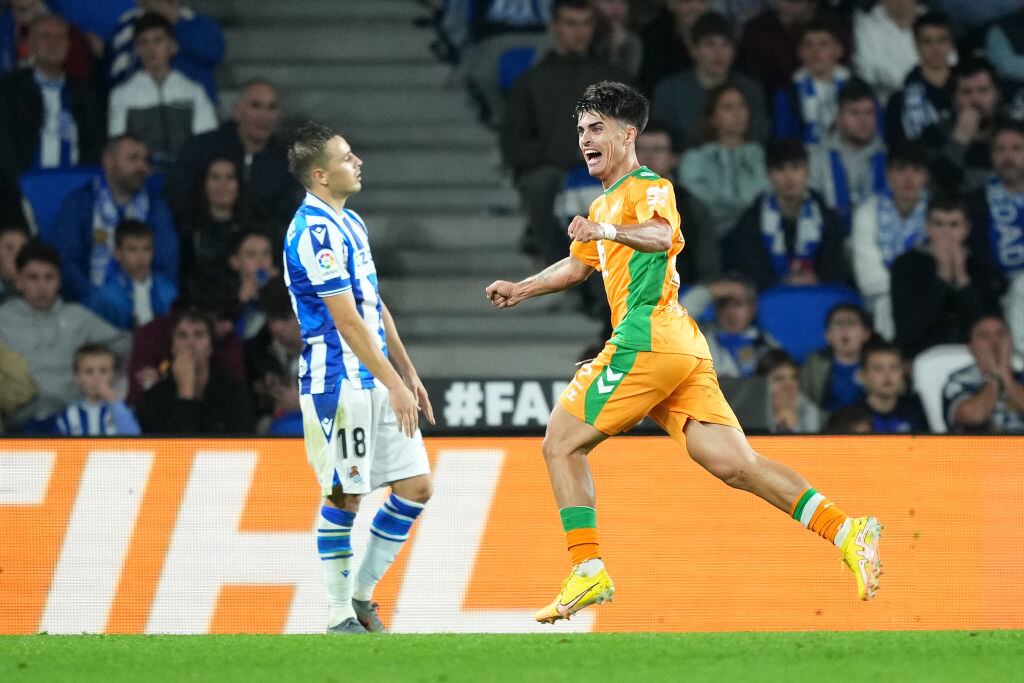 Sin Claudio Bravo, el Real Betis derrota a la Real Sociedad y volvió a los triunfos en la Liga Española