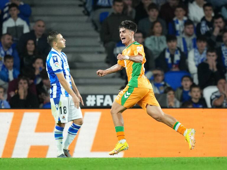 Sin Claudio Bravo, el Real Betis derrota a la Real Sociedad y volvió a los triunfos en la Liga Española