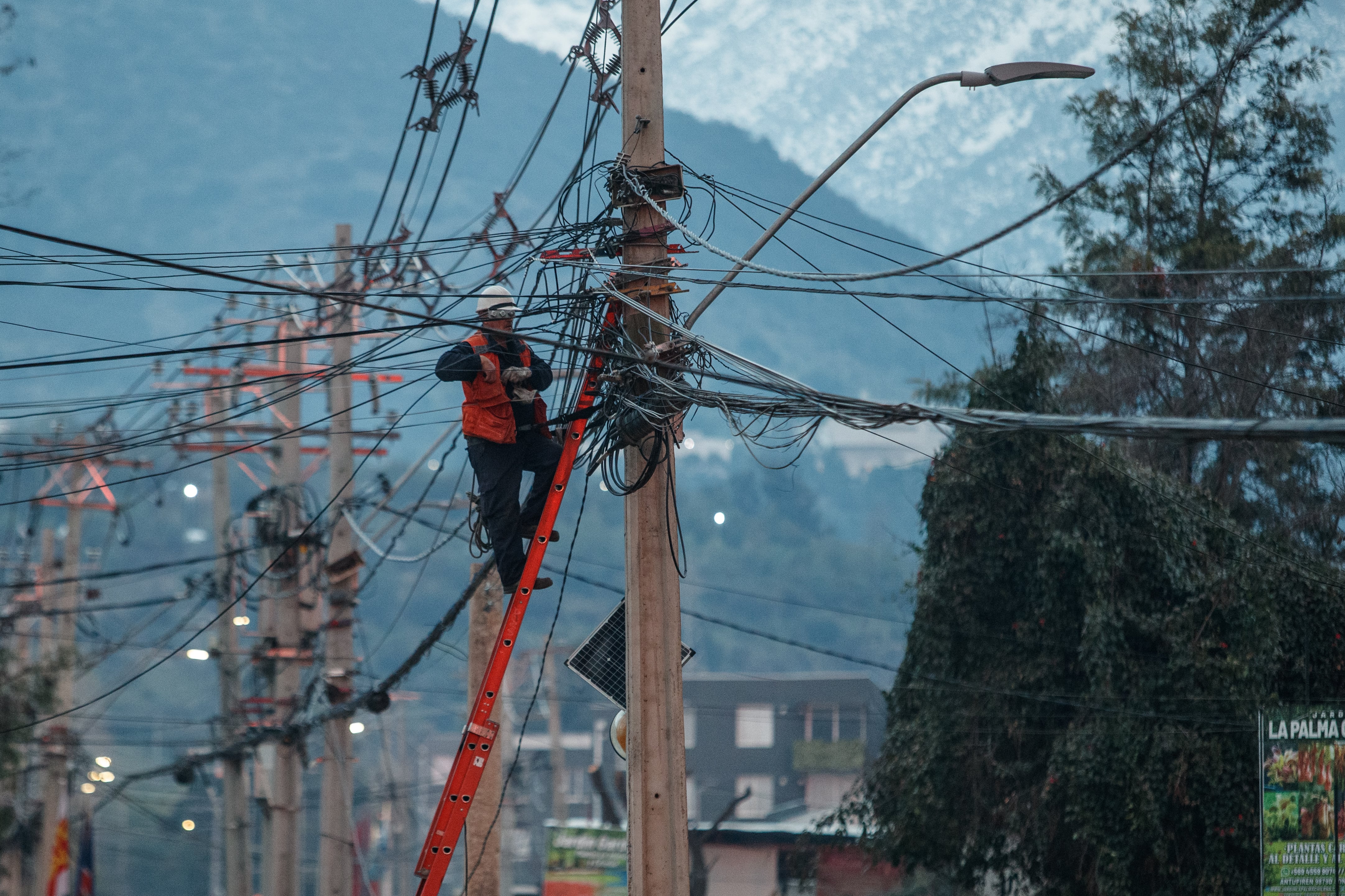 Corte de luz en Santiago