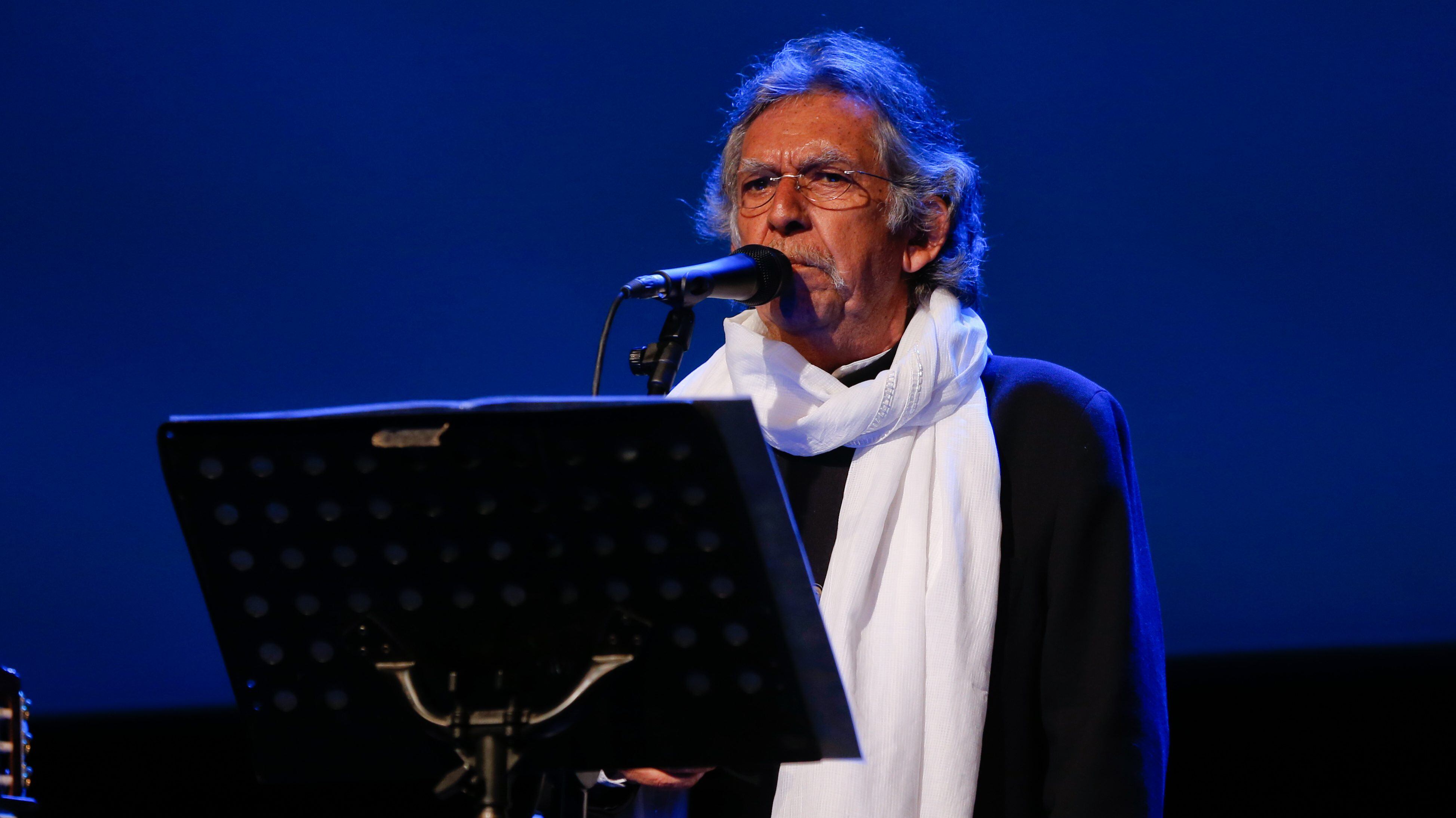 30 DE OCTUBRE DEL 2015/SANTIAGOEl Cantante Chileno Angel Parra se presento esta noche el Teatro Nescafe de las Artes con su show Mi Ultimo Tango en Paris.
FOTO:FRANCISCO LONGA/AGENCIAUNO