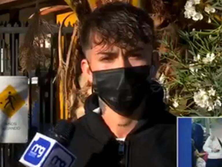 Amigo de joven asesinado en La Florida | Captura Mega